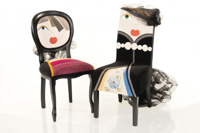 非常好的椅子/有“性格”的椅子/ Irine Neacsu