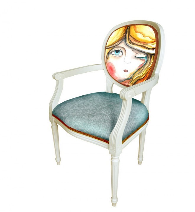 非常好的椅子/有“性格”的椅子/ Irine Neacsu