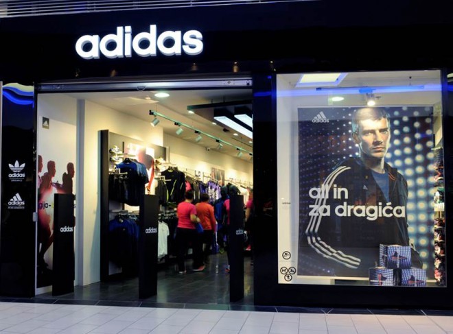 Fans of the Adidas brand will also come to Celje for their own money.