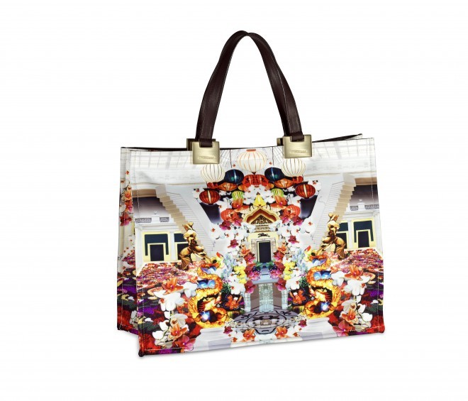 Bag from the Longchamp Spring 2012 collection.