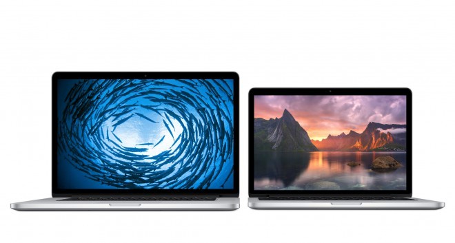MacBook in MacBook z Retina zaslonom