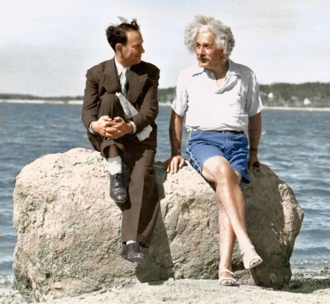 Albert Einstein - Long Island, 1939
