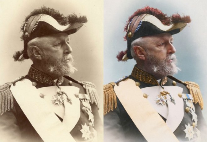 Oscar II, roi de Suède et de Norvège, 1880