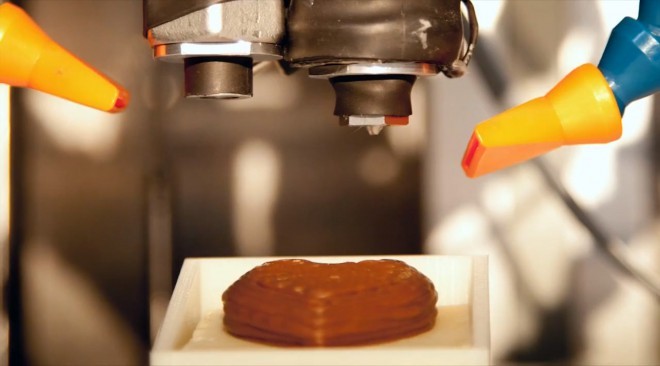 Sie werden einen 3D-Schokoladendrucker herstellen.