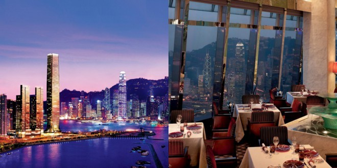 香港最豪华的餐厅。