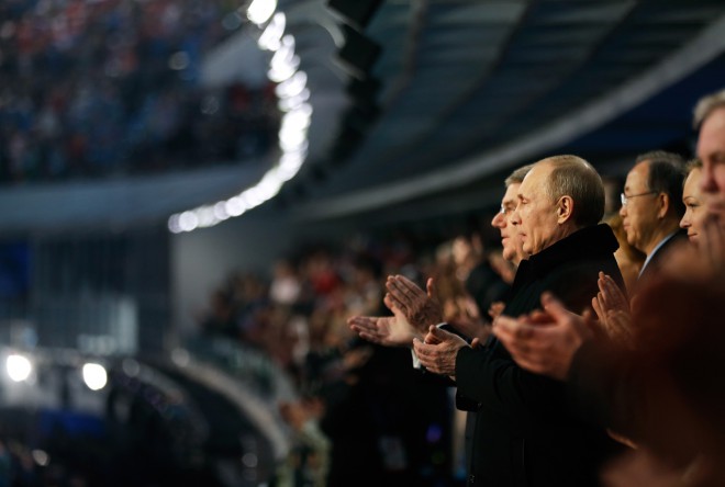 Ruski predsednik Vladimir Putin, katerega letošnje olimpijske igre so njegov varovani “otročič”.