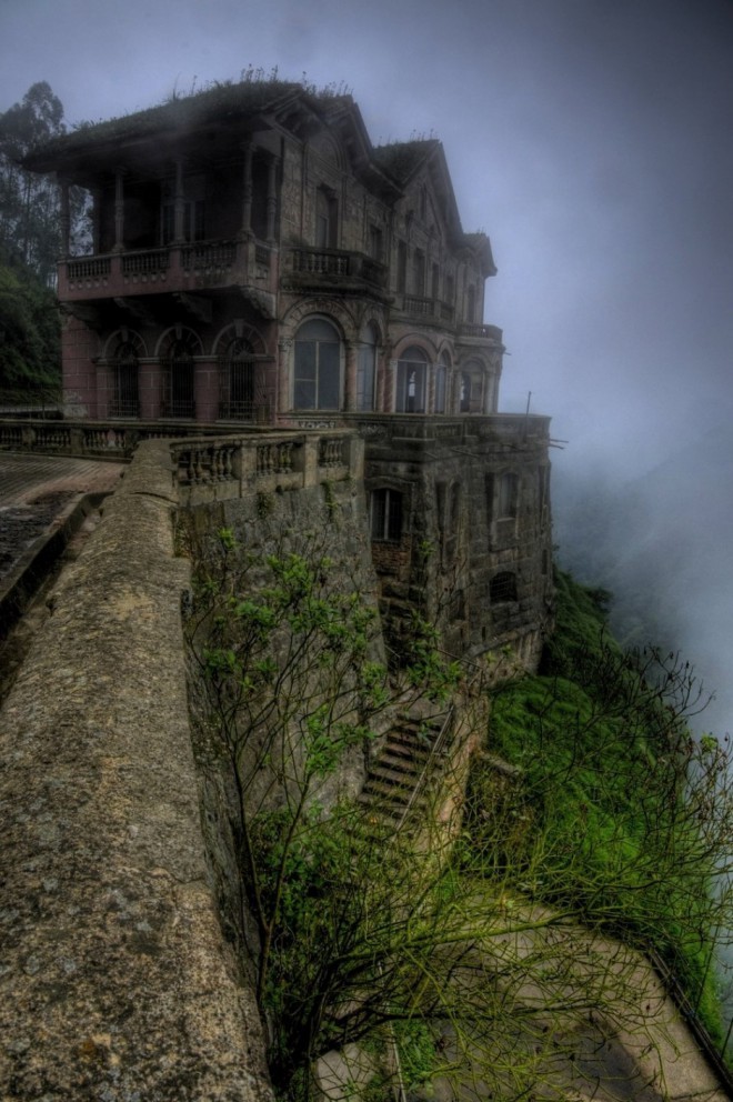 Abandoned Colombian hotel.