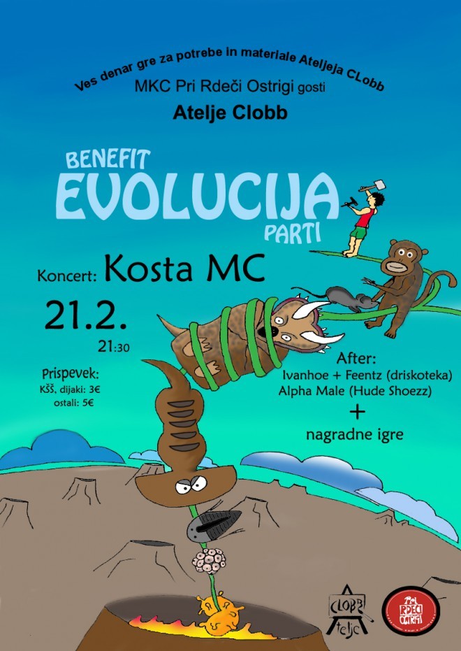 Atelier Clobb presents: Party Evolution W/ MC Kosta