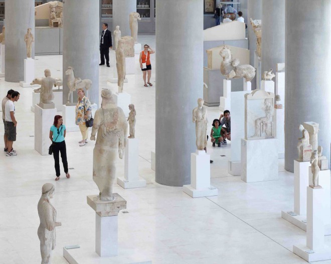 Os museus de Atenas oferecem-nos uma visão dos fundamentos da cultura europeia.