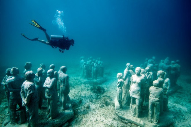 Photo: Cancun Underwater Museum