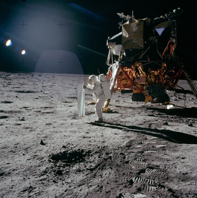 Apollo astronauts' footprints are expected to remain on the moon for at least 100 million years. Photo: Planetary Science