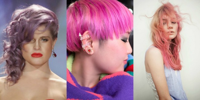 Roza ni le letošnji trend med oblačili in dodatki, temveč tudi vroča barva za lase.