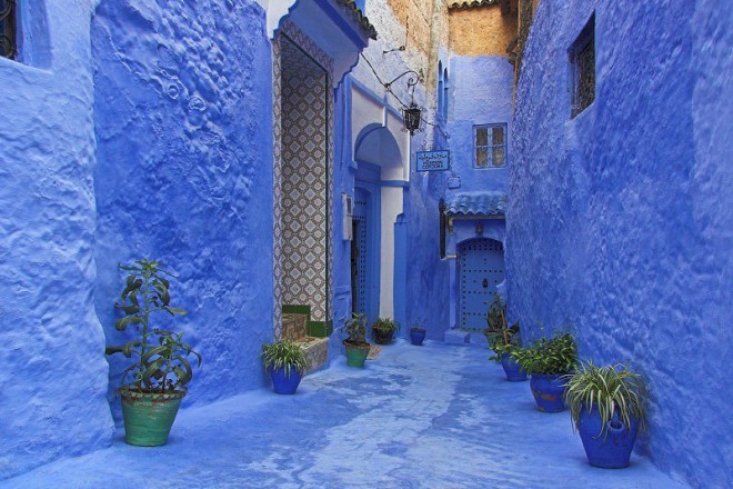 شفشاون ، المغرب.