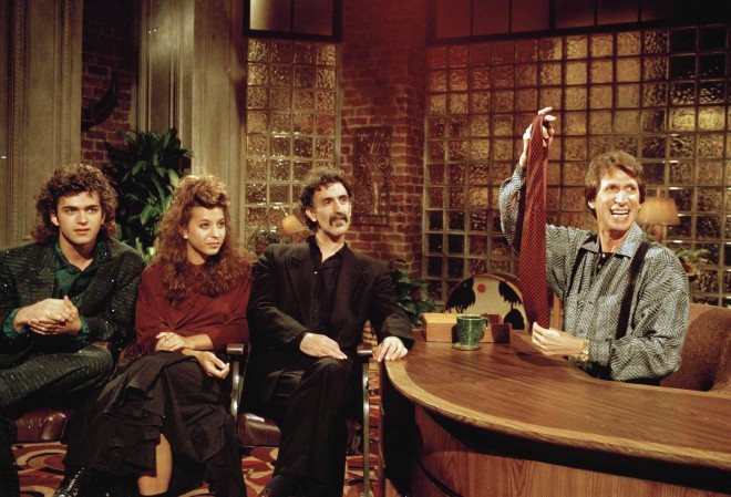 Zappa with children in one of the talk shows Photo: Mediainfo
