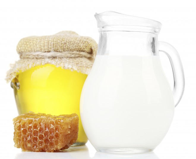Honning og melk