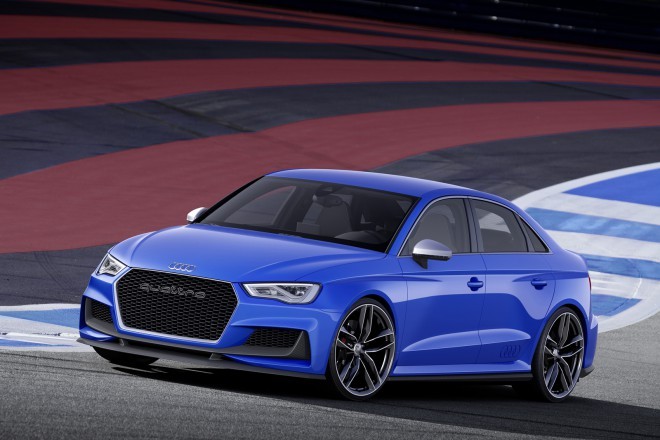 At the end of this month, the 525 "horse" monster A3 clubsport quattro will roar for the first time at Lake Vrbsk.