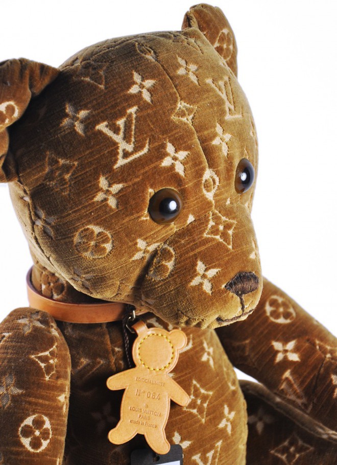 2. Louis Vuitton monogrammed teddy bear - US$182,000.00