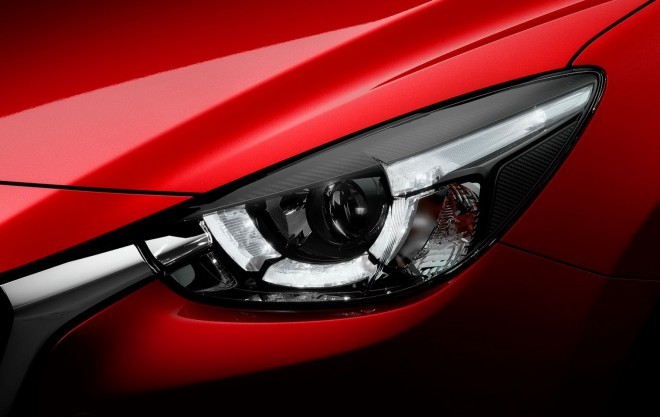 The front part will be characterized by lamps in the style of the larger three, and it will also get attractive and characteristic LED daytime running lights.