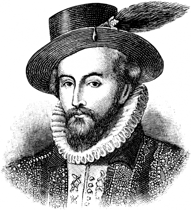 Walter Raleigh, angleški plemič