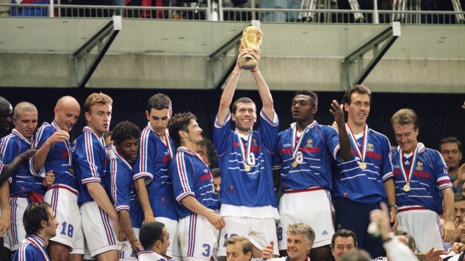Sejrrige Frankrig l. 1998