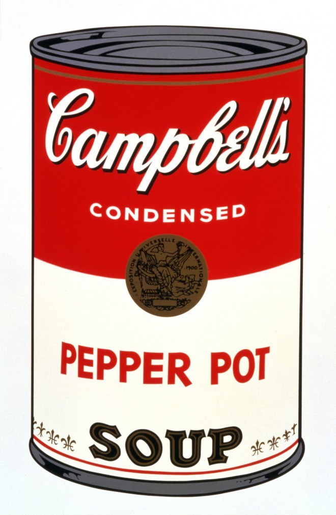 The iconic Campbell's can