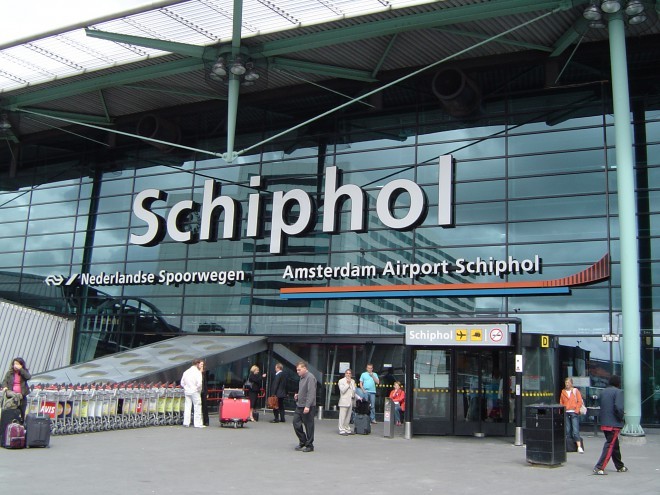 Amsterdam Schiphol flyplass, Nederland