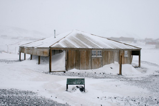 Scottova chata, Antarktída