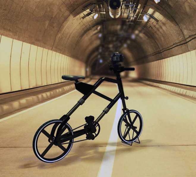 T-Bike: Tripod-Fahrrad