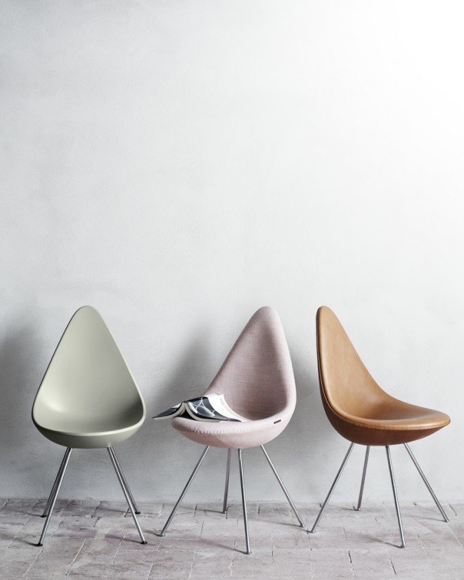 Stoličky sú dostupné v rôznych farbách a materiáloch.