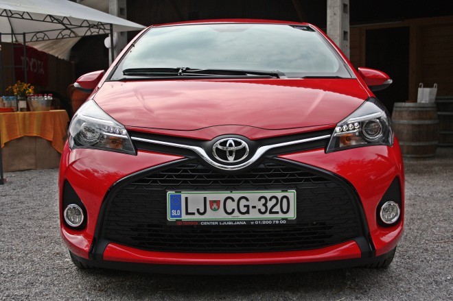 The front is marked by a newly designed grille that resembles an X, a motif that already graces the new Aygo and will grace most upcoming Toyotas in the future.