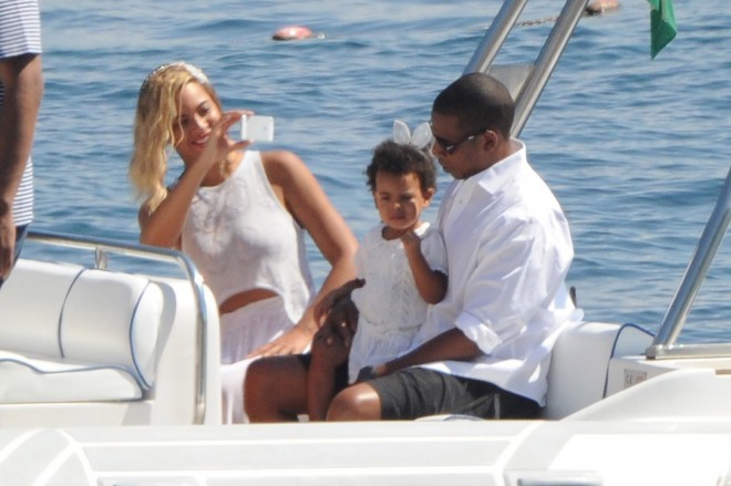 Beyonce, Jay Z e la loro figlia