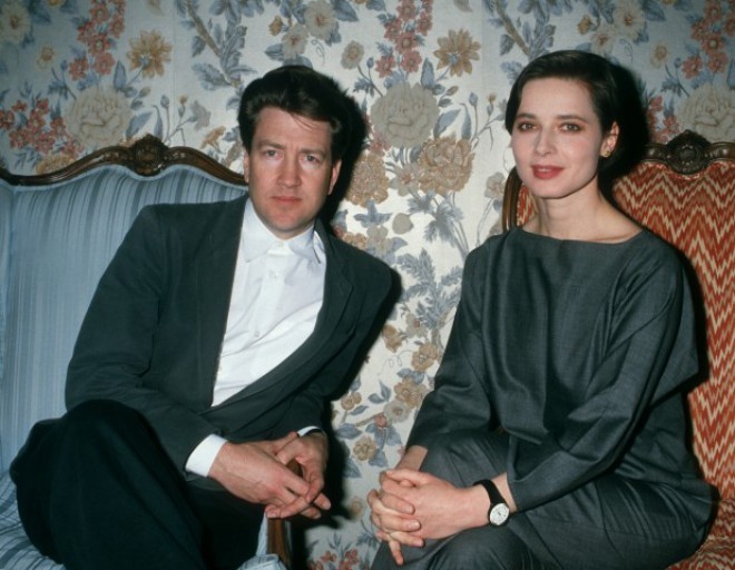 David Lynch in Isabella Rossellini