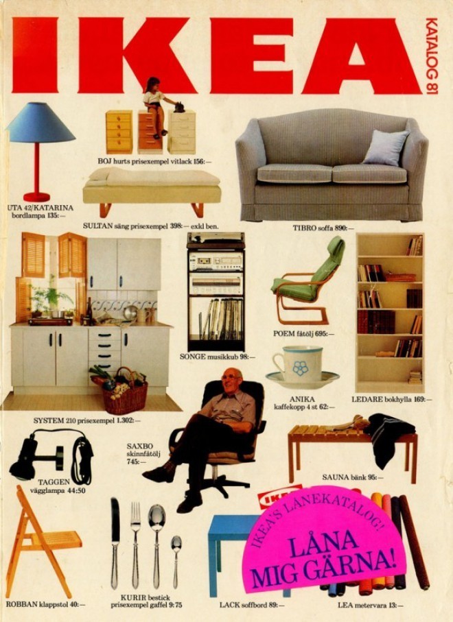 Ikea-catalogus uit 1981