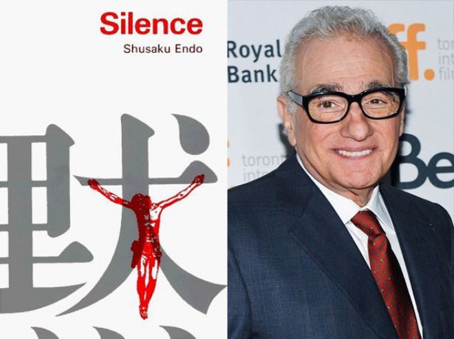 Kniha Ticho a režisér připravovaného filmového zpracování Martin Scorsese.