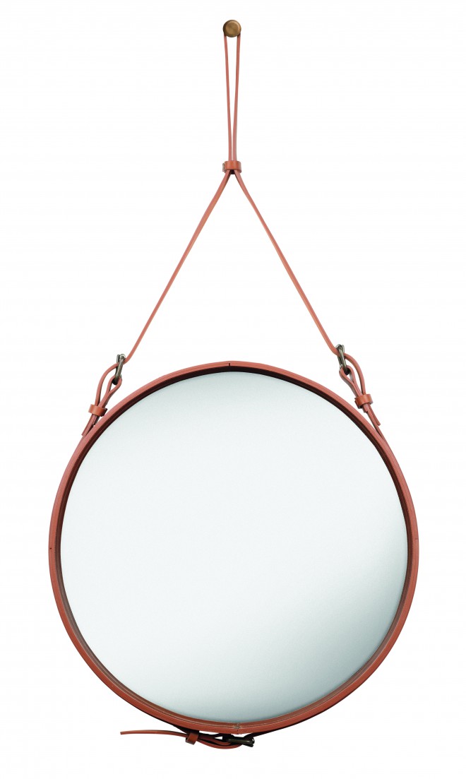 A mirror designed by Jaquest Adnet for Hermes.