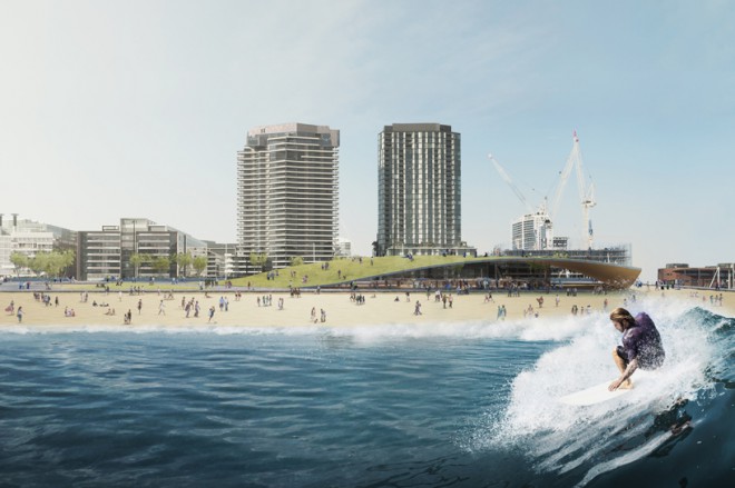The Buoyant will be a paradise for surfers.