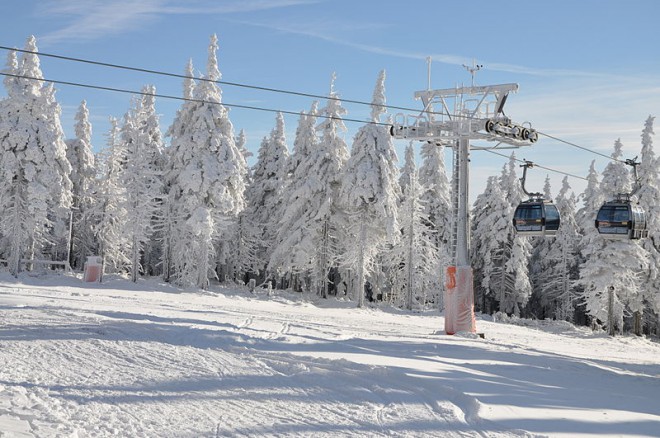 Janské Lázne in the Czech Republic is an ideal place for skiing with children.