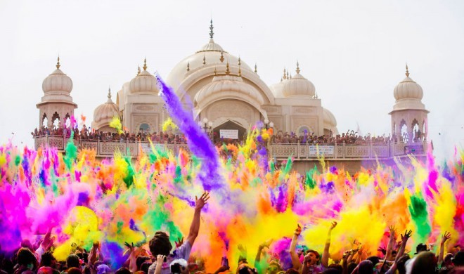 "Holi Color Festival", Indija