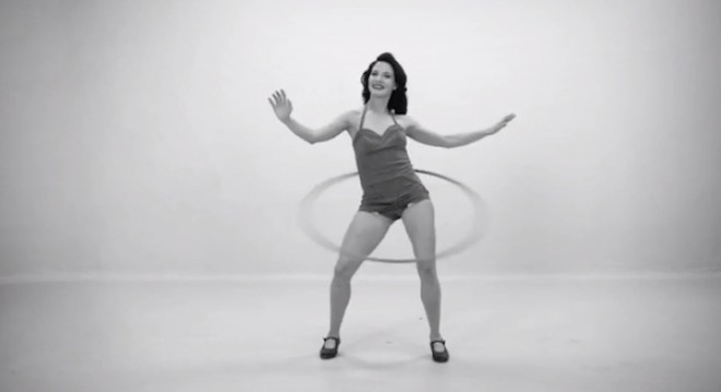 In the fifties, hula hoops made exercise fun.