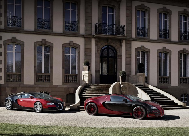 De eerste en laatste Bugatti Veyron. Veyron EB 16.4 en Veyron Grand Sport Vitesse La Finale.