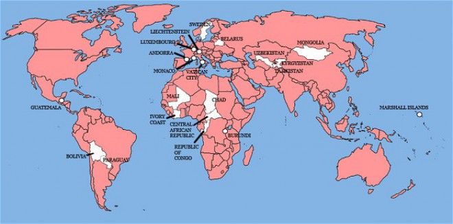 Tous les pays auxquels les Anglais ont étendu leurs conquêtes.
