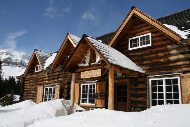 Prva kanadska komercijalna skijaška kućica.