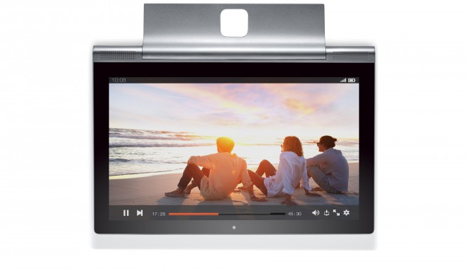 Lenovo Yoga Tablet 2 Pro kot obešalnik.
