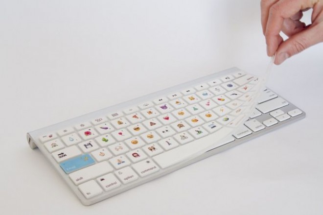 Die Emoji-Tastatur ist eigentlich ein Mac-Tastatur-Design.