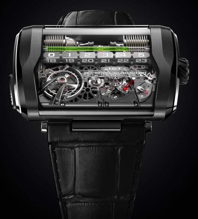 La montre HYT H3 est un véritable chef-d'œuvre mécanique.