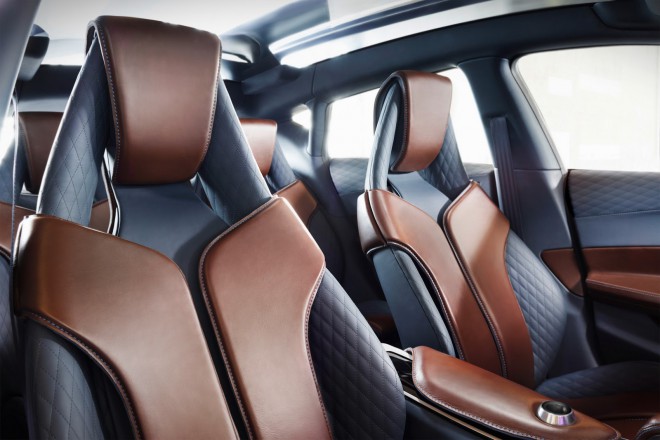 The interior will be similarly advanced as the exterior, offering a 2+2 seating arrangement on ultra-slim yet sporty-inspired seats. 