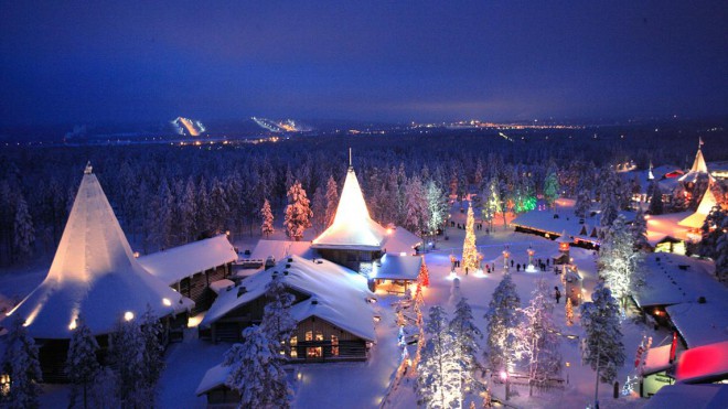 Selo Djeda Mraza u Laponiji.