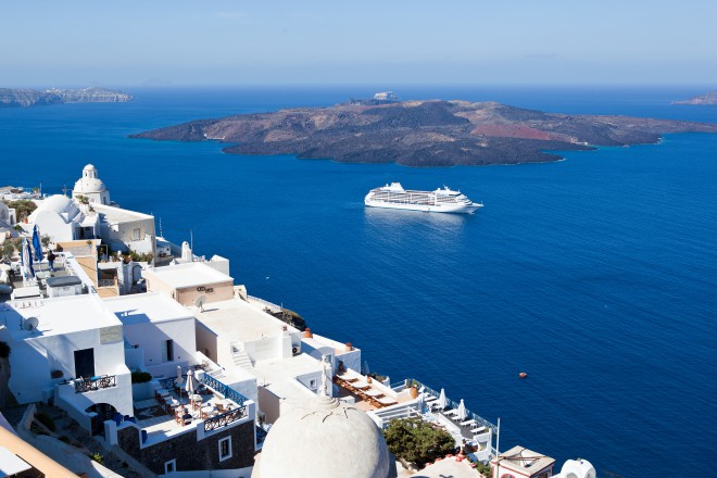 The coast of the Mediterranean Sea is extremely picturesque and suitable for cruising all year round. 