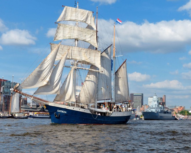 Hamburg - den nest største havnen i Europa