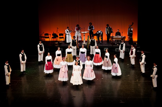 The performance will symbolically indicate the continuous growth and development of folklore art, as cultivated and created by the Academic Folklore Group of France Marolt.